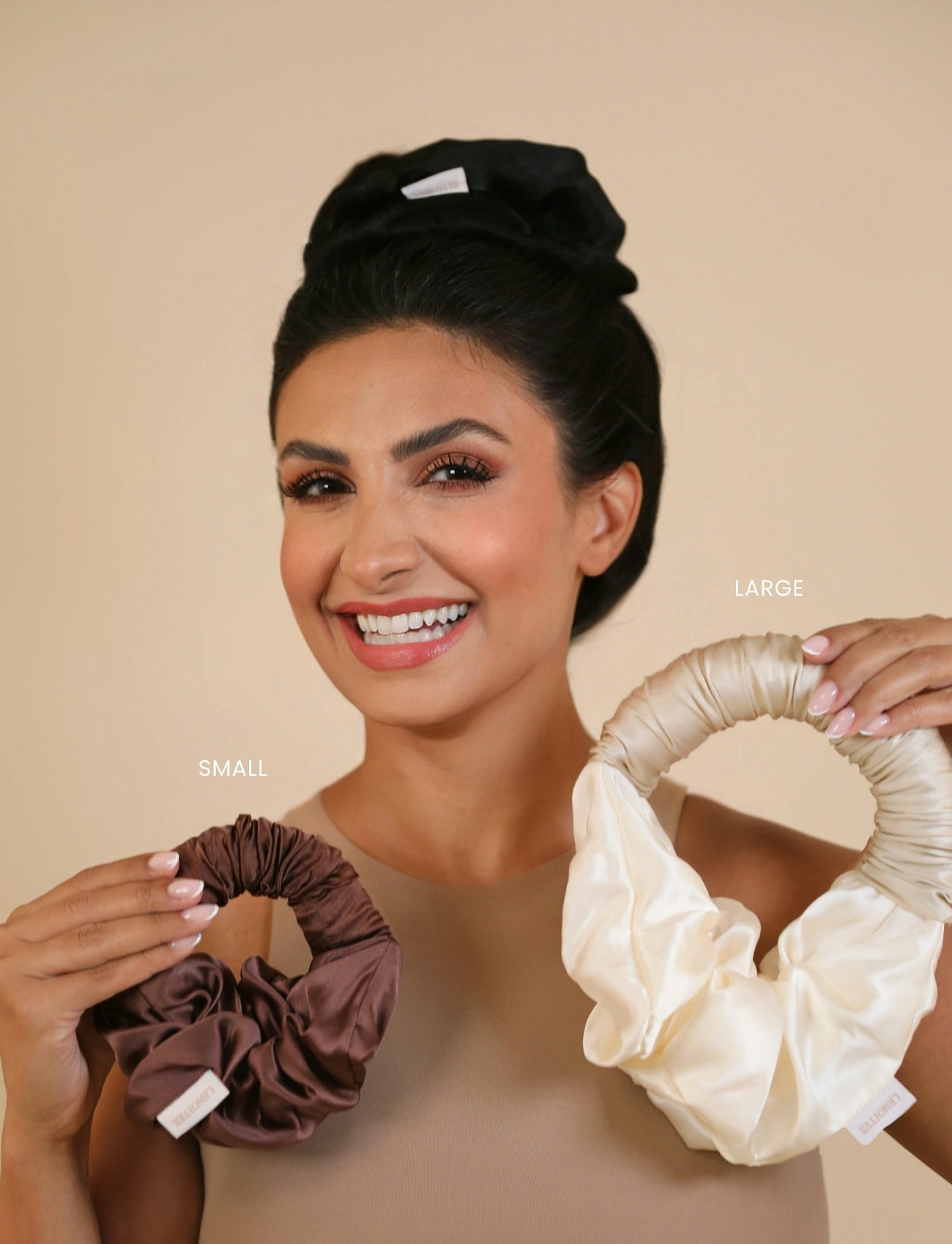 Lenoites Blowout Tie In Mulberry Silk, 30 G, Brown, Værktøj > Krøllejern, Dame