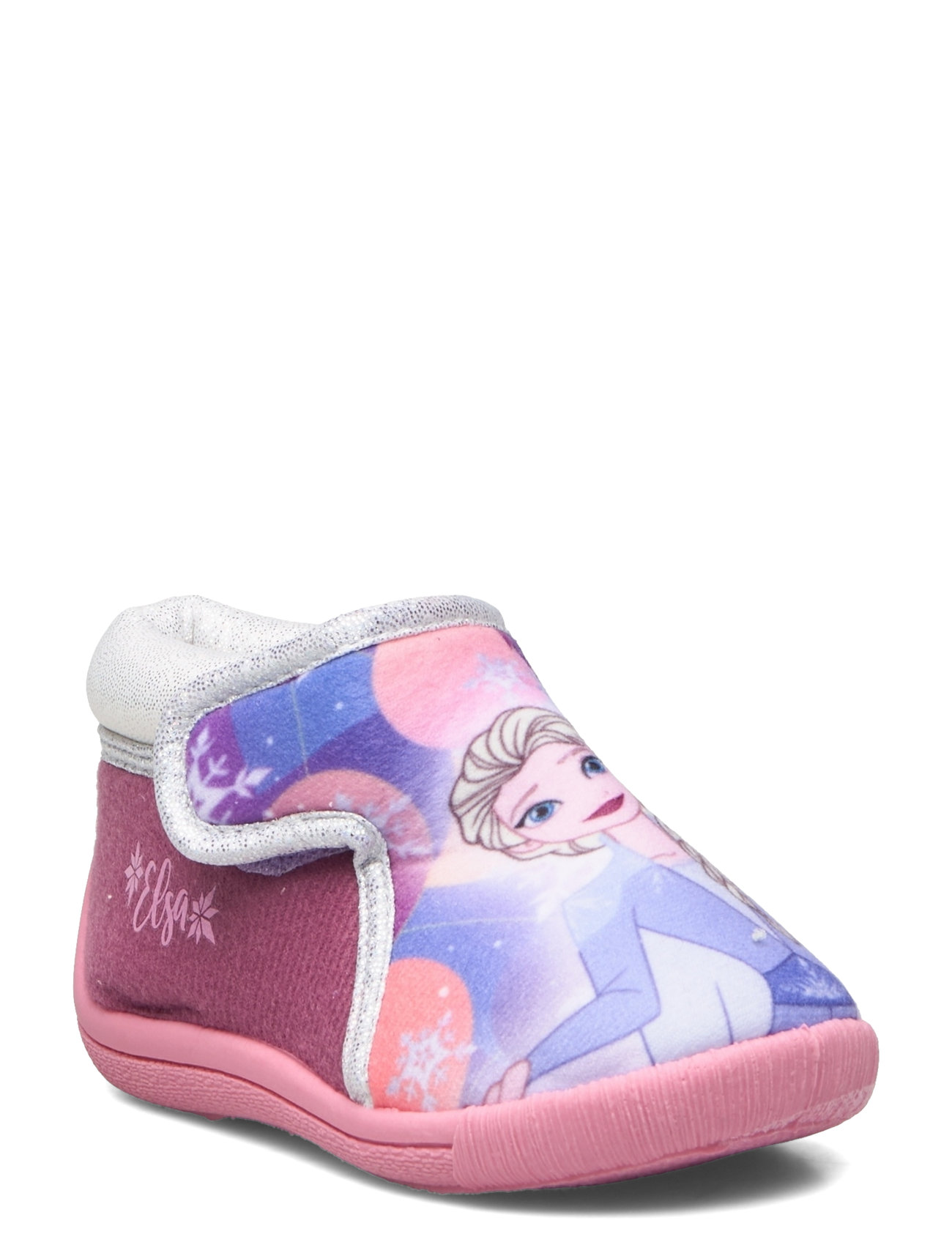Frozen House Shoe Slippers Hjemmesko Pink Frost