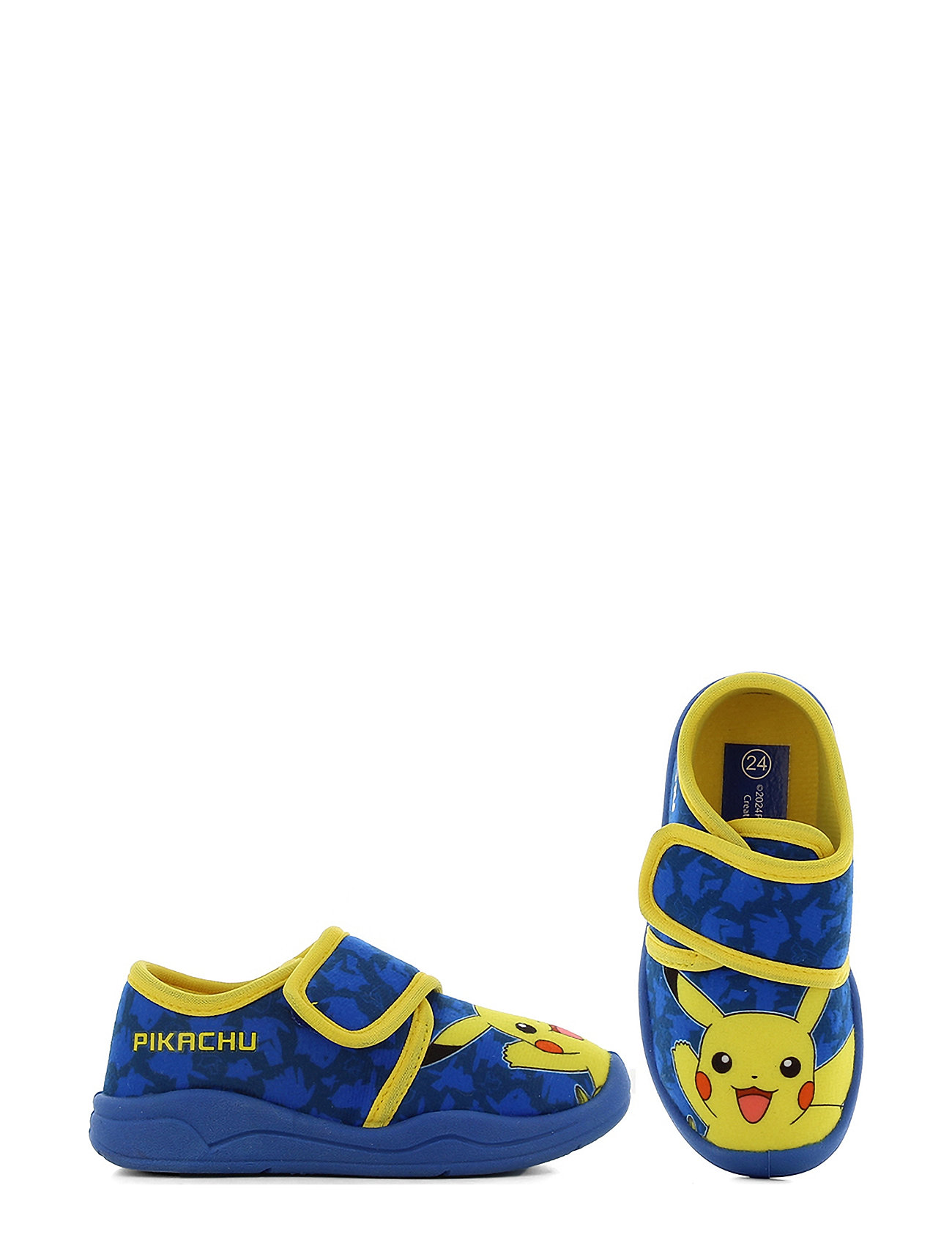 Pokemon House Shoe Slippers Hjemmesko Blue Pokemon