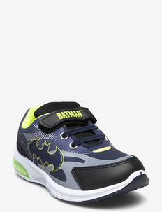 BATMAN sneaker - blinking sneakers - navy/lime green