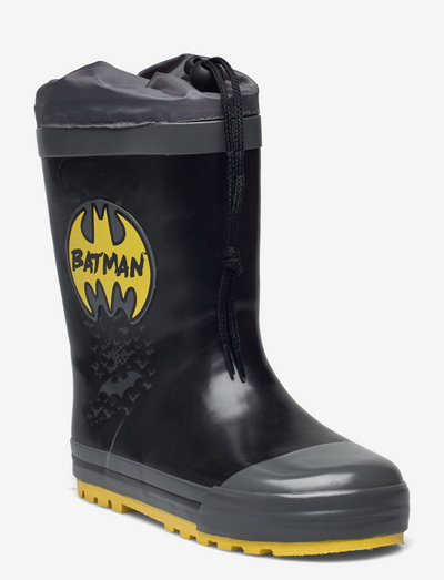 BATMAN Rainboots - gumijas zābaki ar silto oderi - black/grey