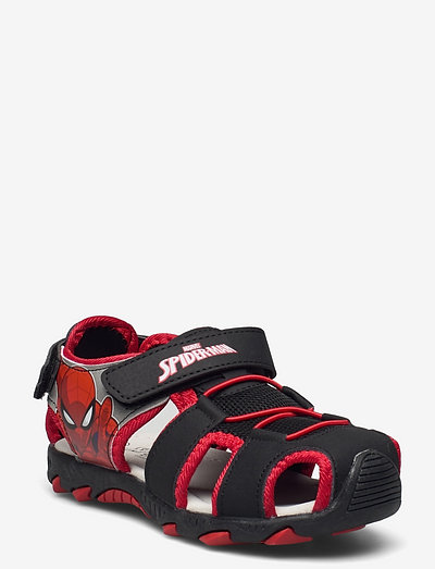 SPIDERMAN SANDAL - strap sandals - black/red