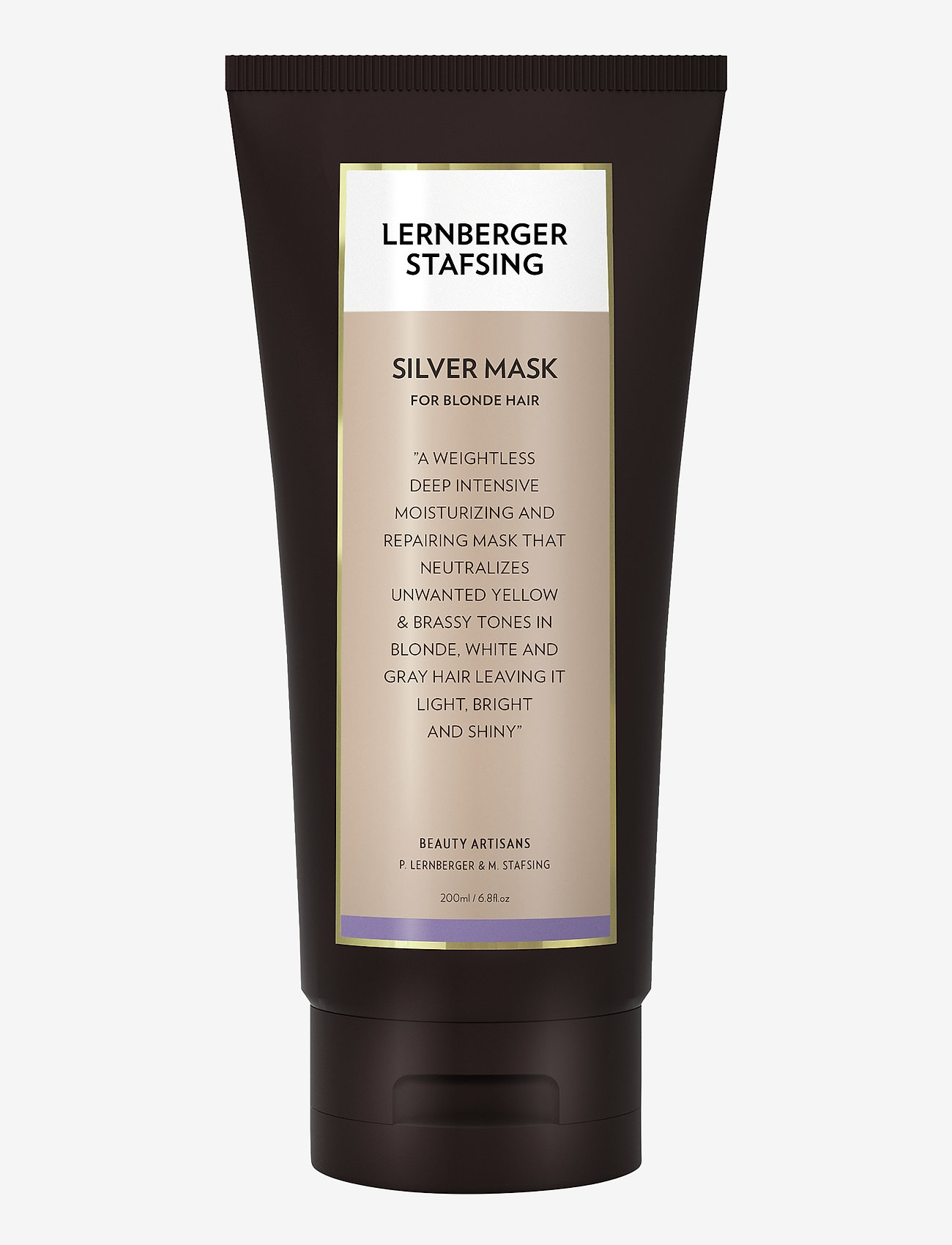 Lernberger Stafsing - Silver Mask For Blonde Hair - hårmasker - no colour - 0