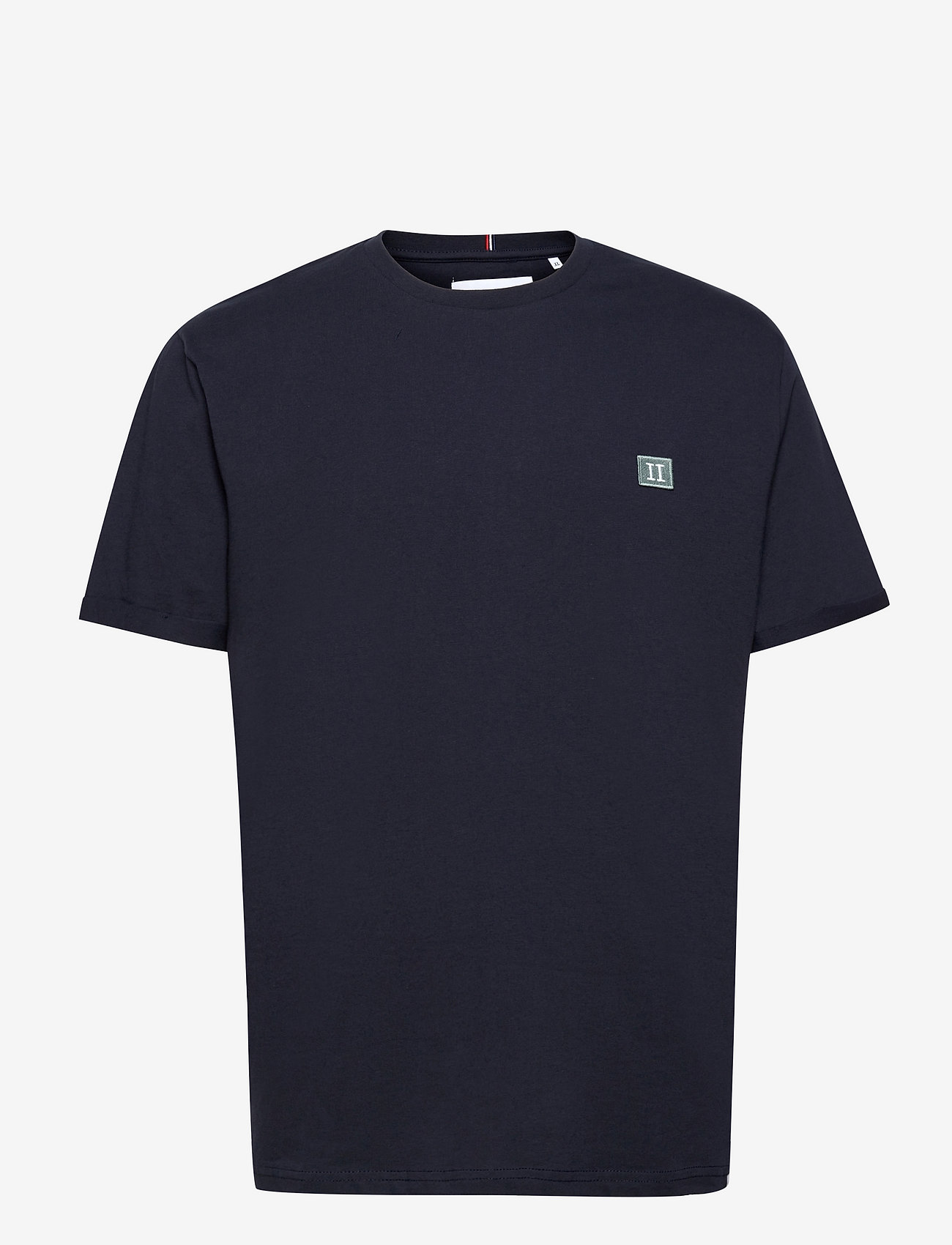 Les Deux - Piece T-Shirt SMU - basic t-shirts - dark navy/petrol blue-white - 0