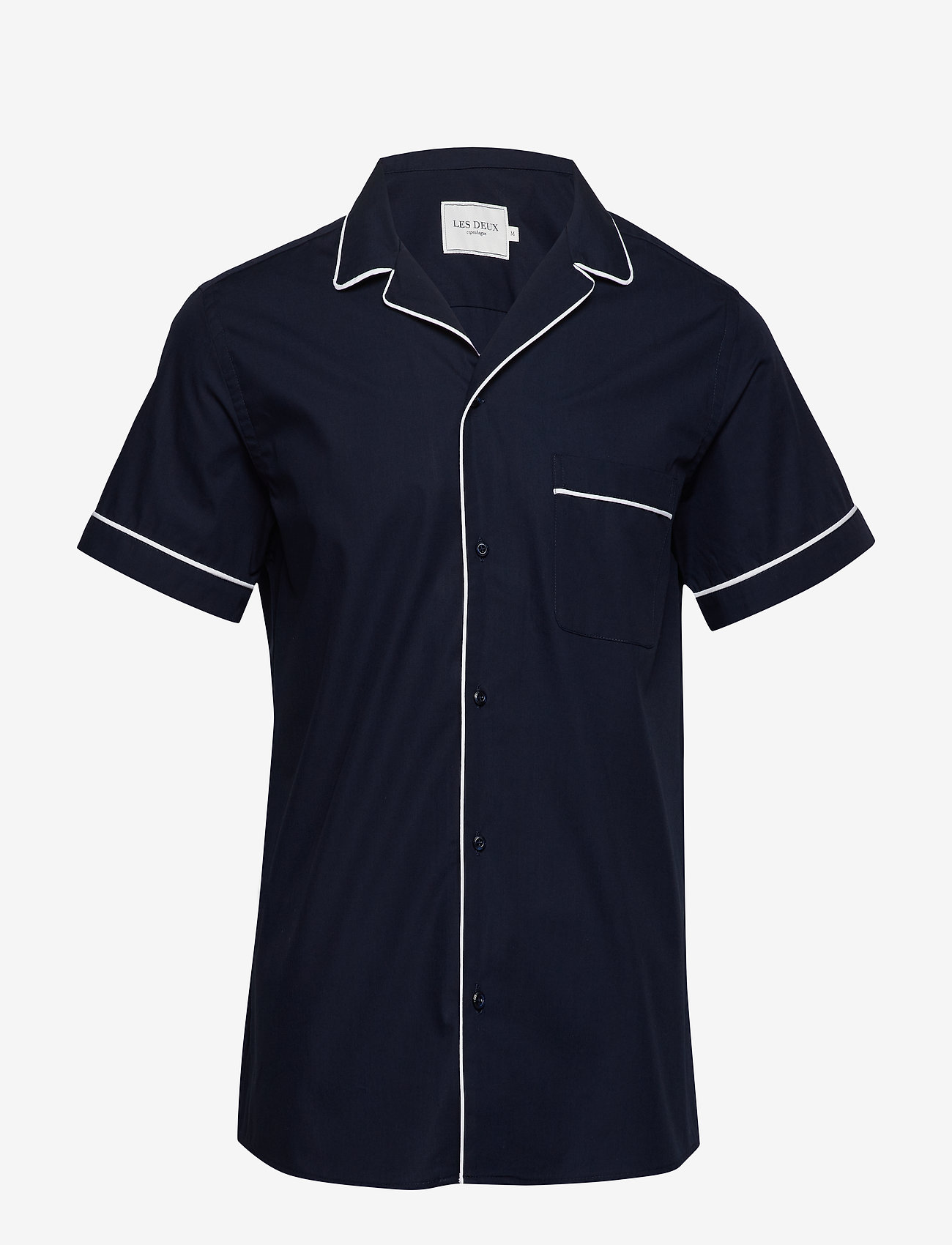 Tahiti Shirt (Dark Navy) (314.65 kr) Les Deux | Les Deux Tahiti Skjorte Dark Navy