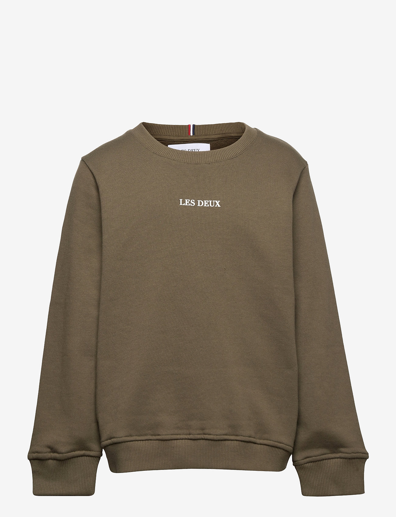 Les Deux - Lens Sweatshirt Kids - sweatshirts - olive night/ivory - 0