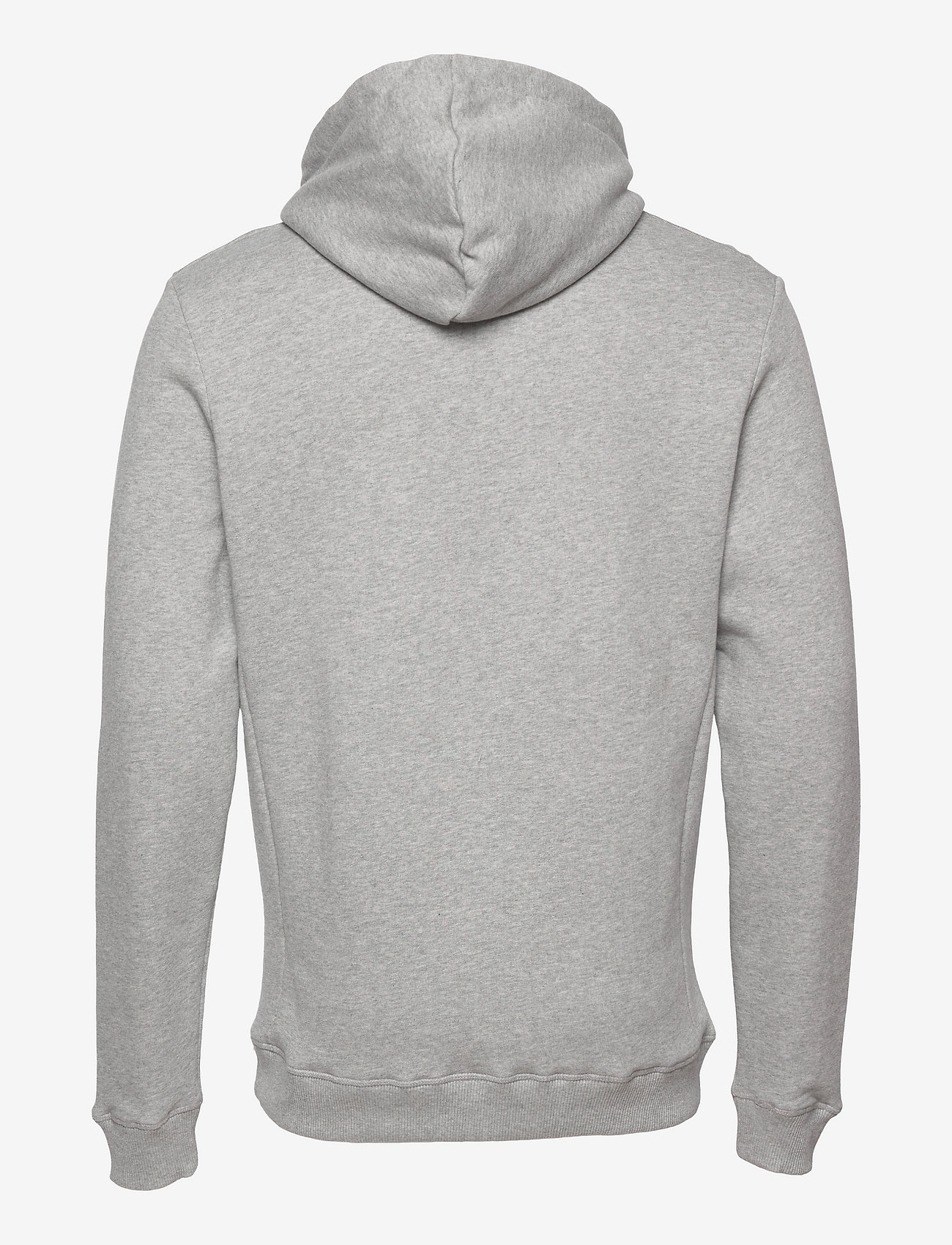 Les Deux - Piece Hoodie SMU - hoodies - light grey melange/dark navy-rusty brown - 1