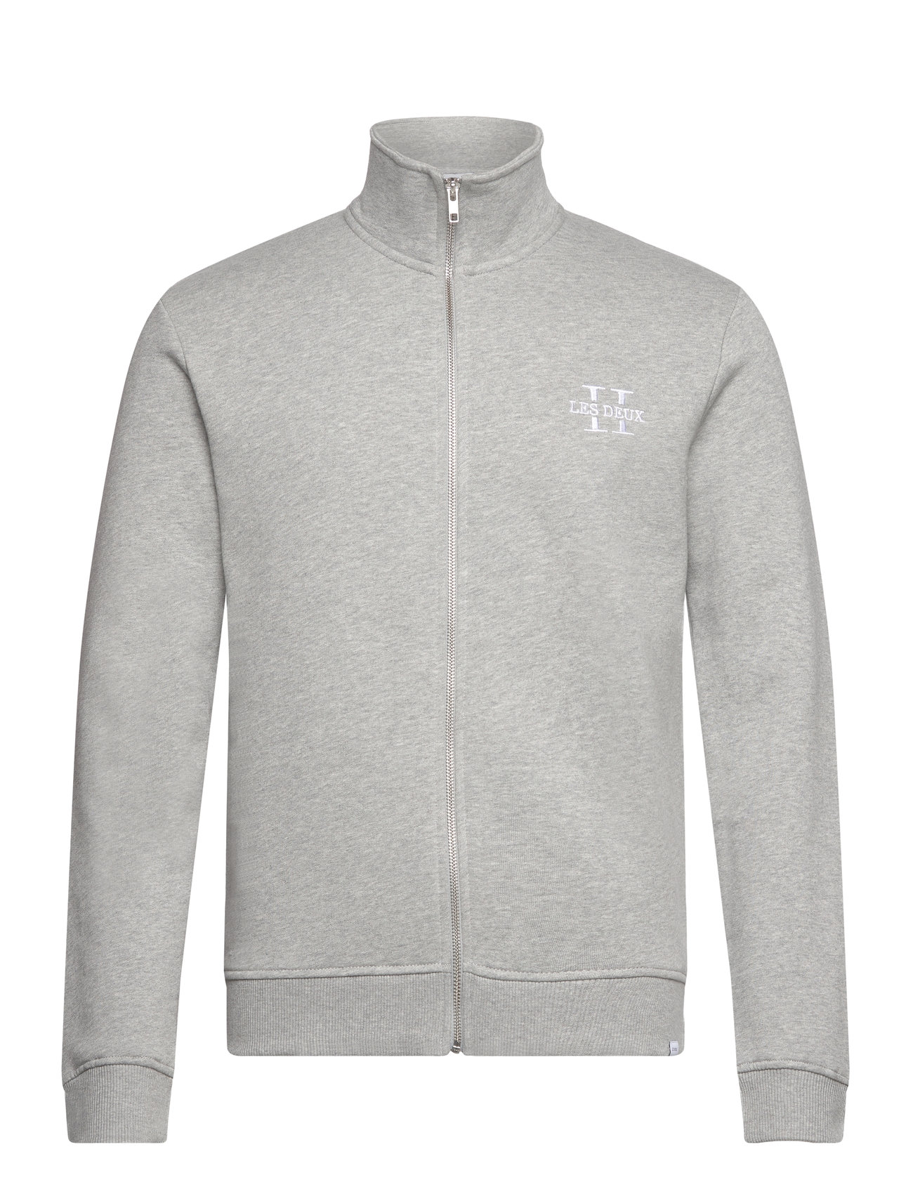 Les Deux Ii Full Zip Sweatshirt 2.0 Tops Sweatshirts & Hoodies Sweatshirts Grey Les Deux