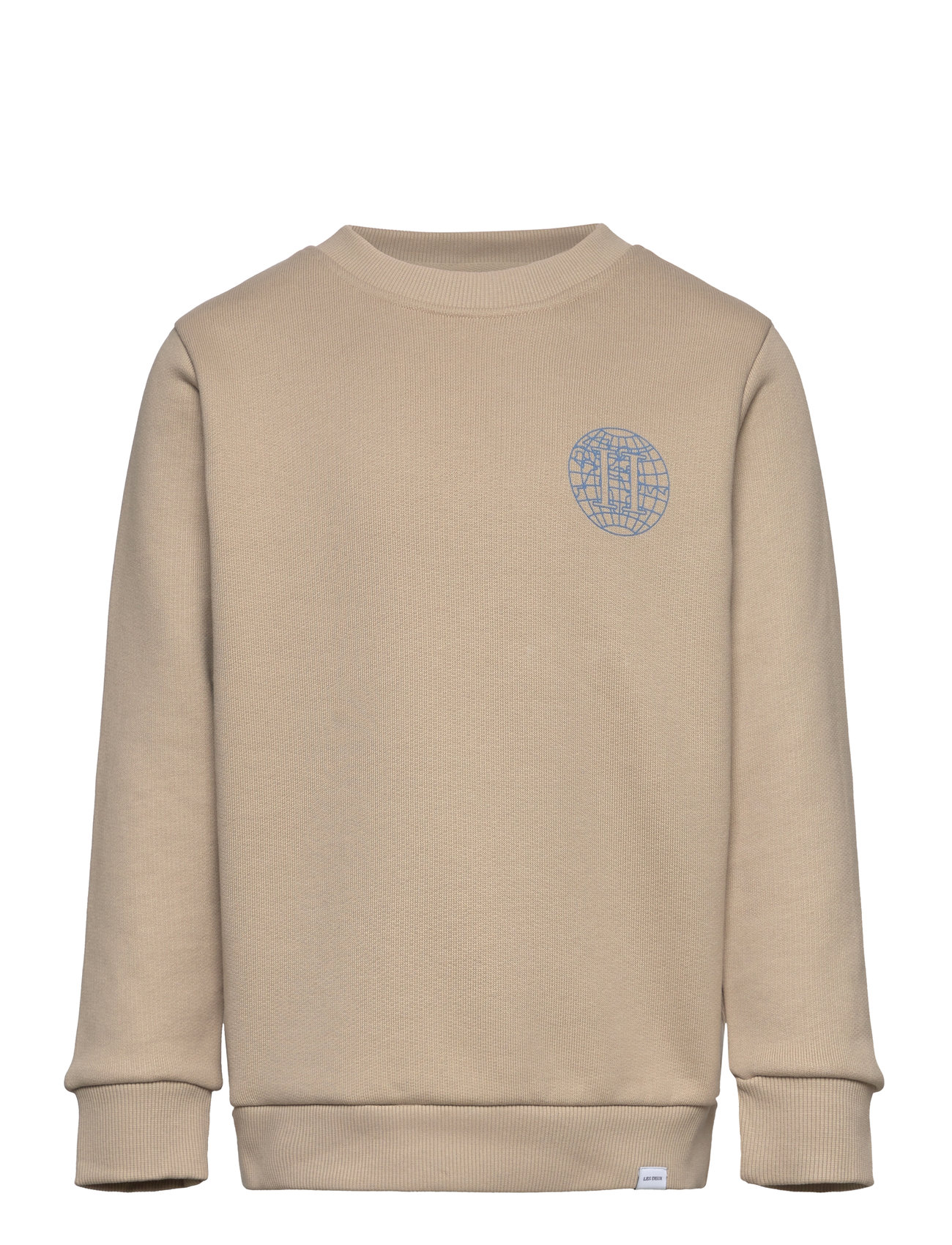 Globe Sweatshirt Kids Tops Sweatshirts & Hoodies Sweatshirts Beige Les Deux