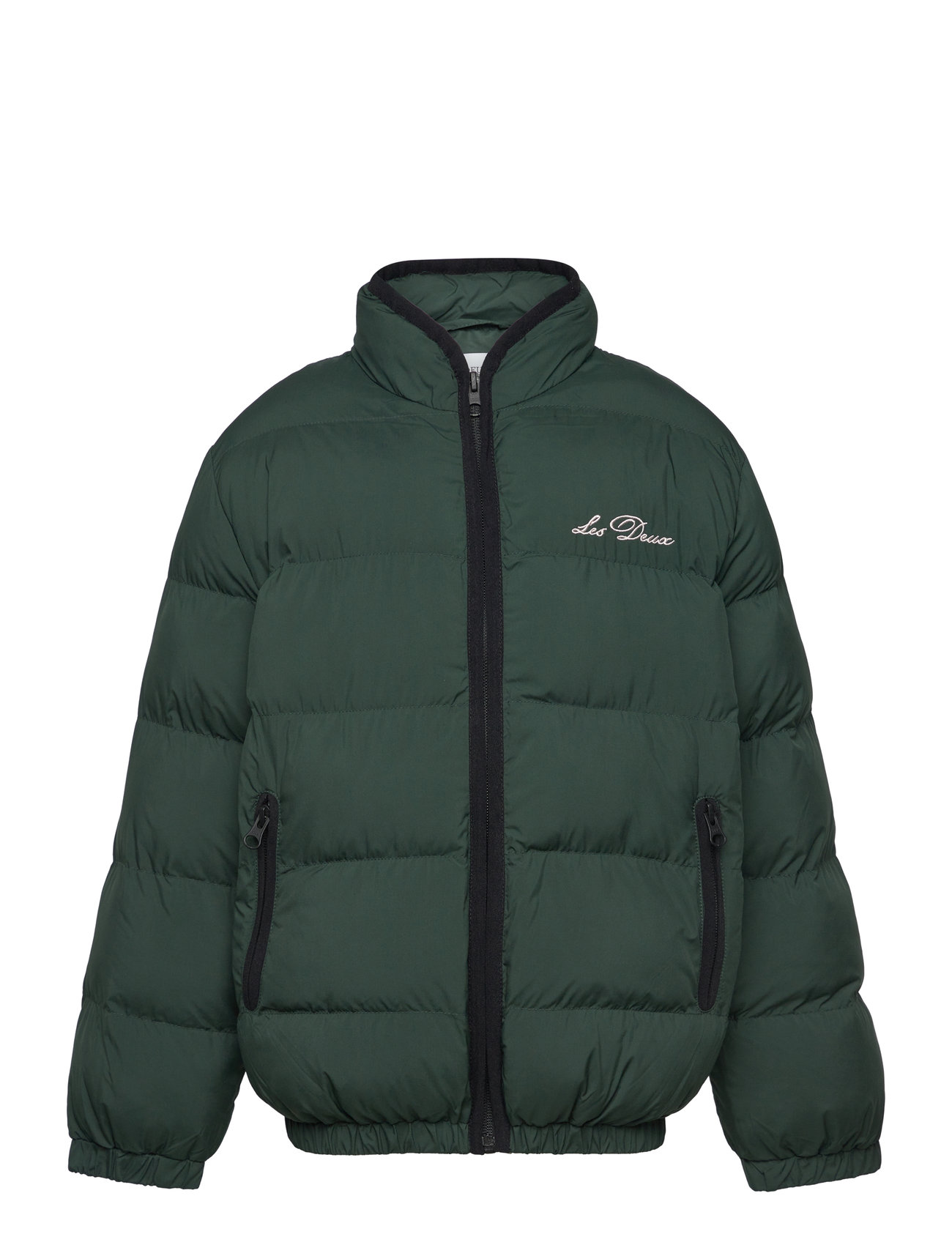 Les Deux Newport Padded Jacket Kids Grön