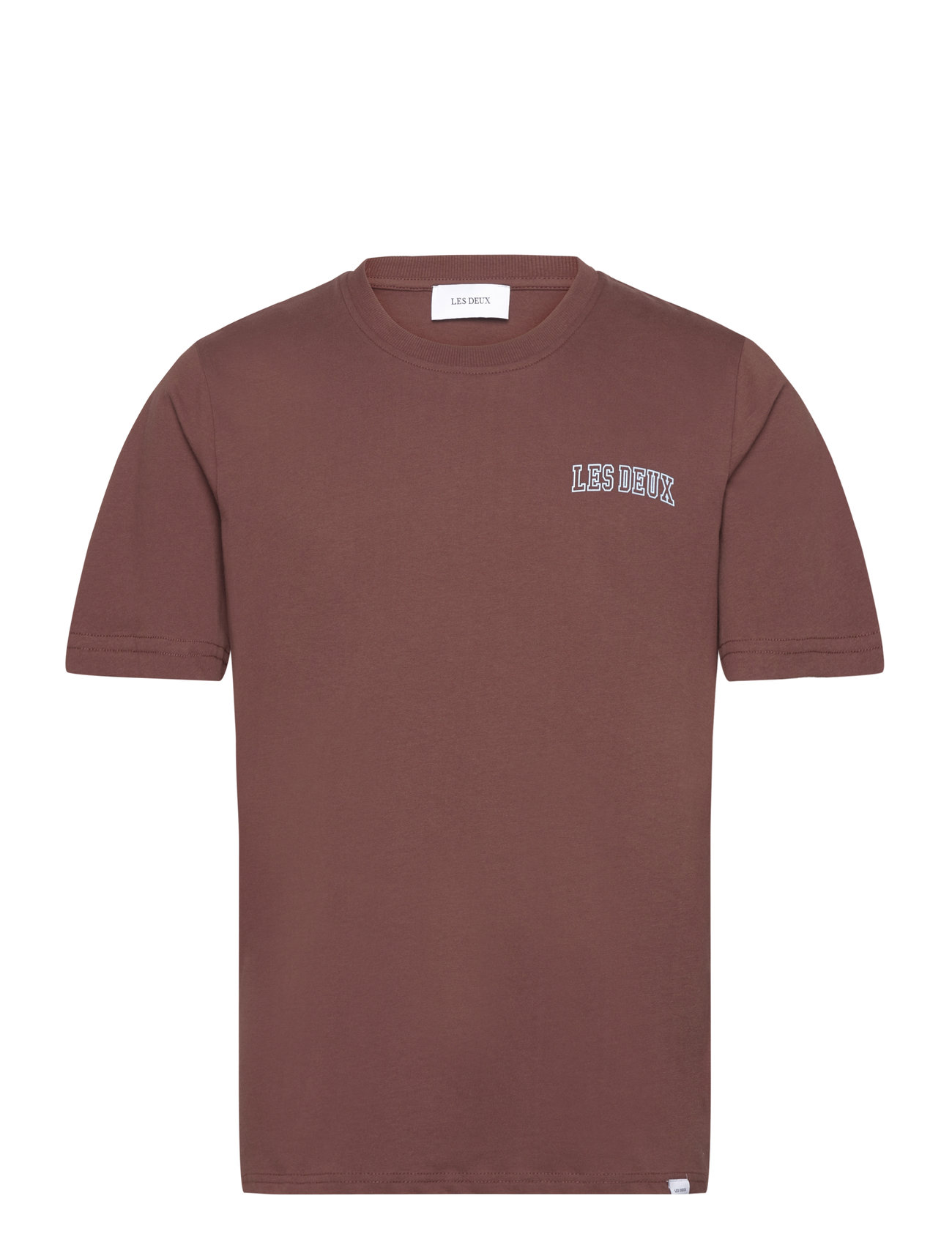 Blake T-Shirt Tops T-Kortærmet Skjorte Brown Les Deux