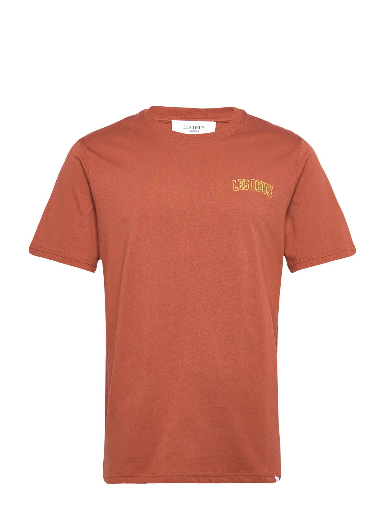 Blake T-Shirt Tops T-Kortærmet Skjorte Coral Les Deux