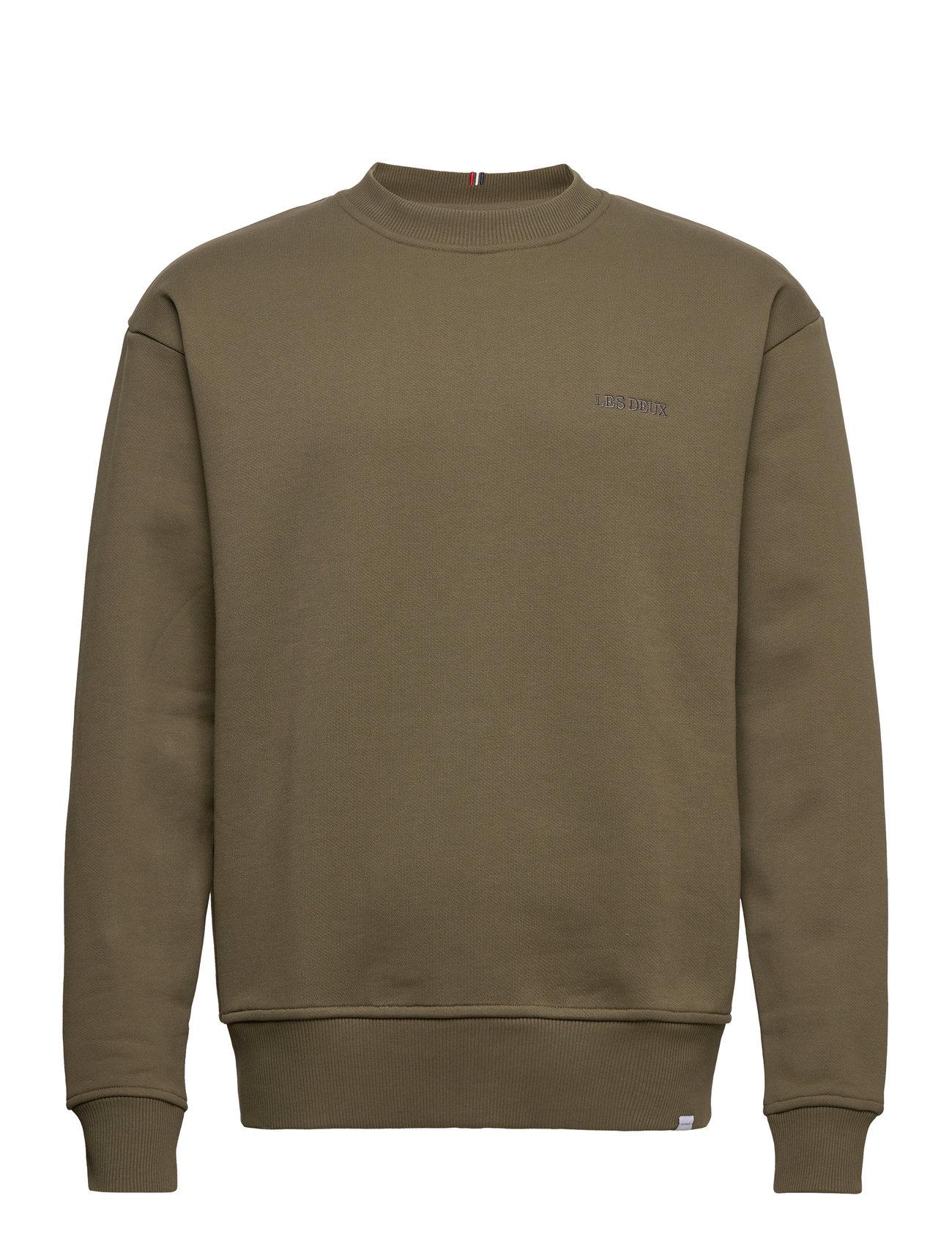 Diego Sweatshirt Tops Sweatshirts & Hoodies Sweatshirts Khaki Green Les Deux