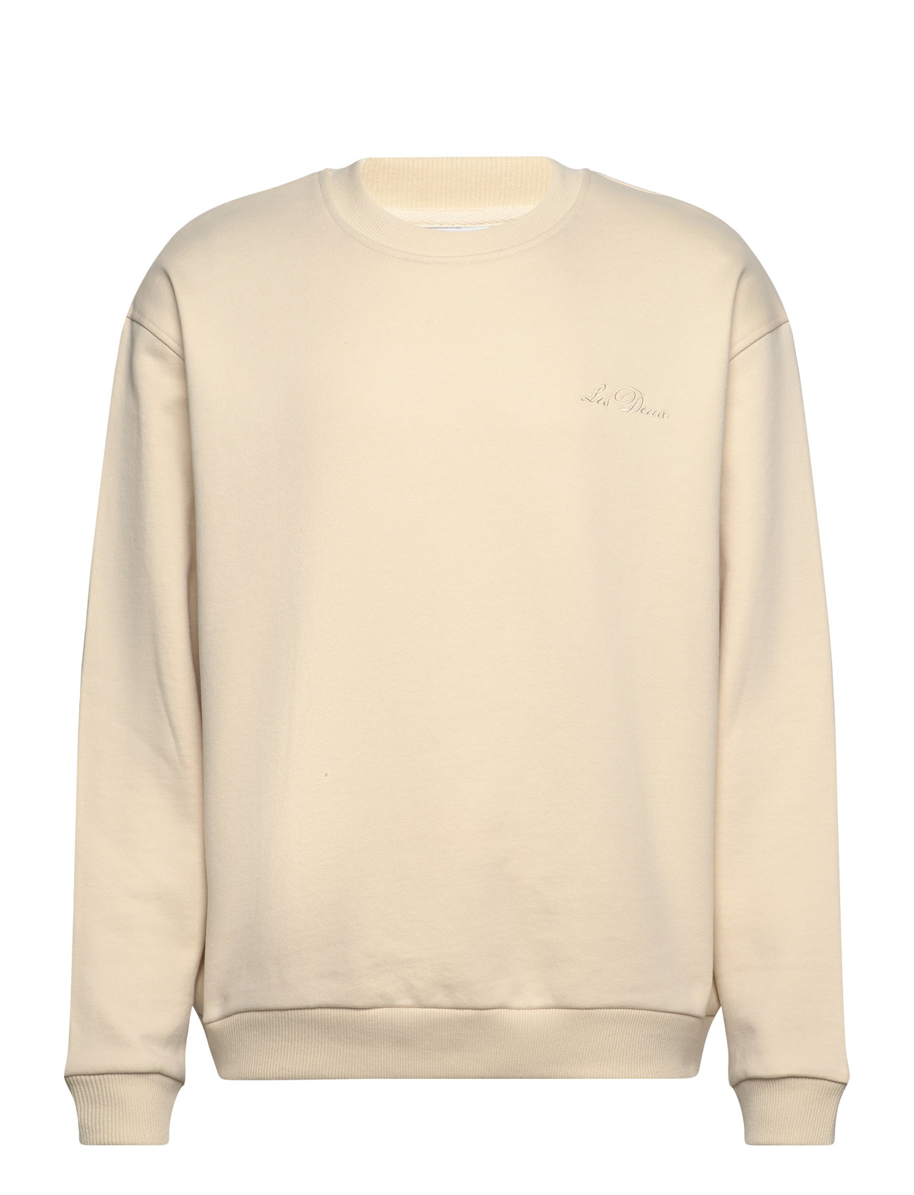 Les Deux Crew Sweatshirt Kräm