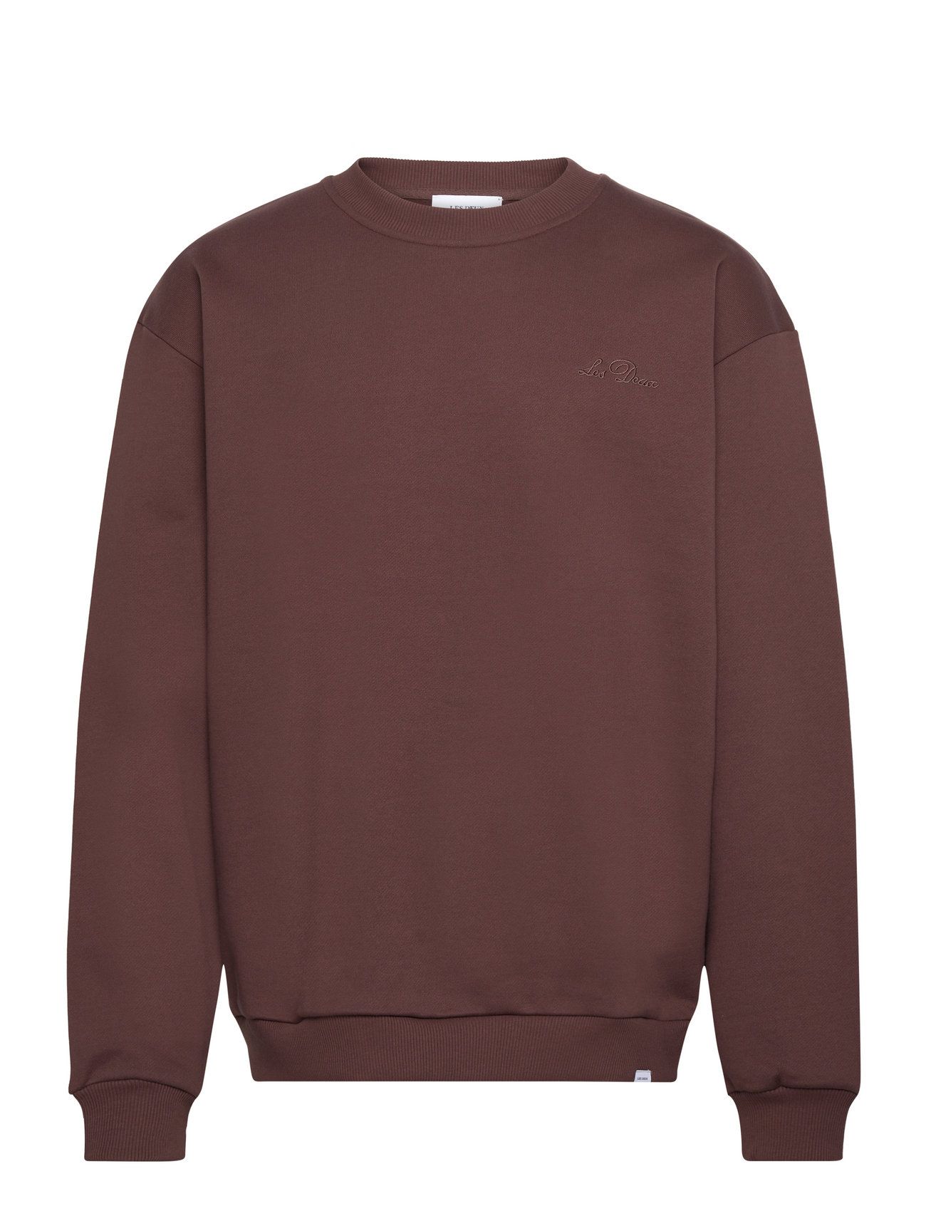 Crew Sweatshirt Brown Les Deux