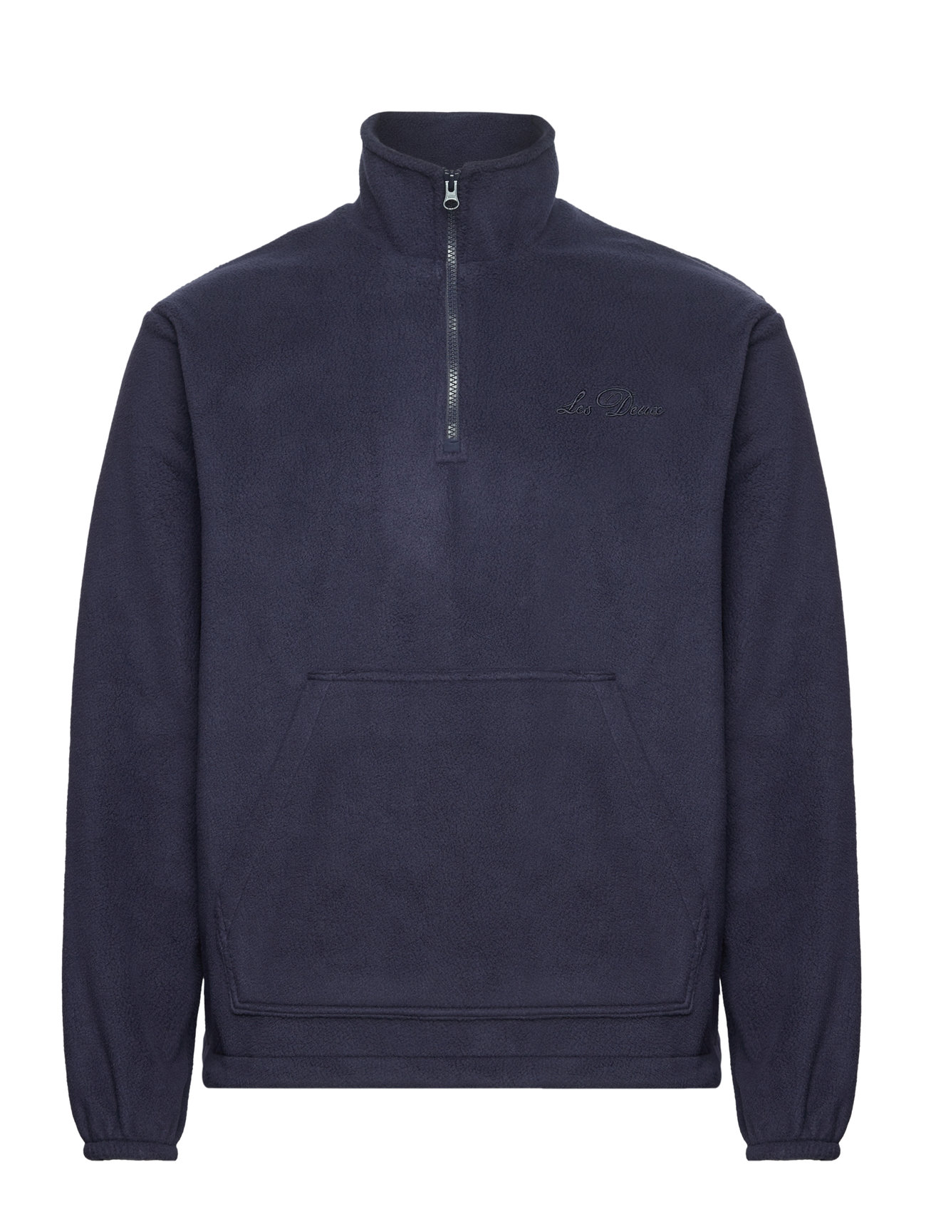 Duke Fleece Half-Zip Sweatshirt Tops Sweat-shirts & Hoodies Fleeces & Midlayers Navy Les Deux
