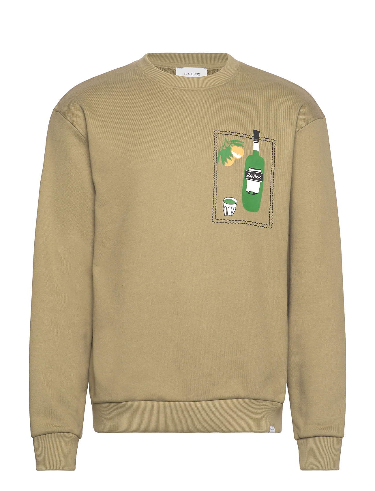 Dorian Sweatshirt Tops Sweatshirts & Hoodies Sweatshirts Green Les Deux