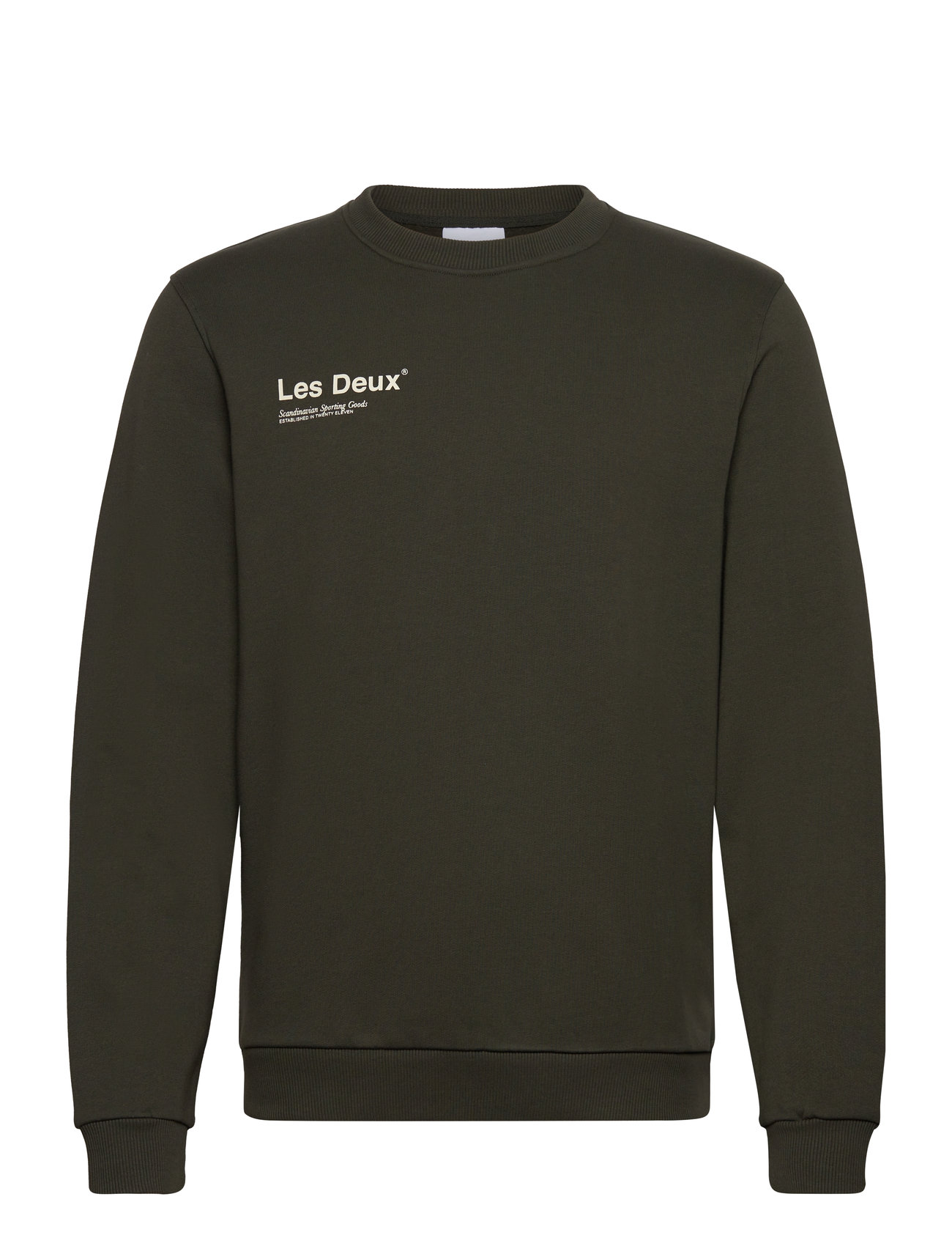 Les Deux Brody Sweatshirt 2.0 Khaki Green