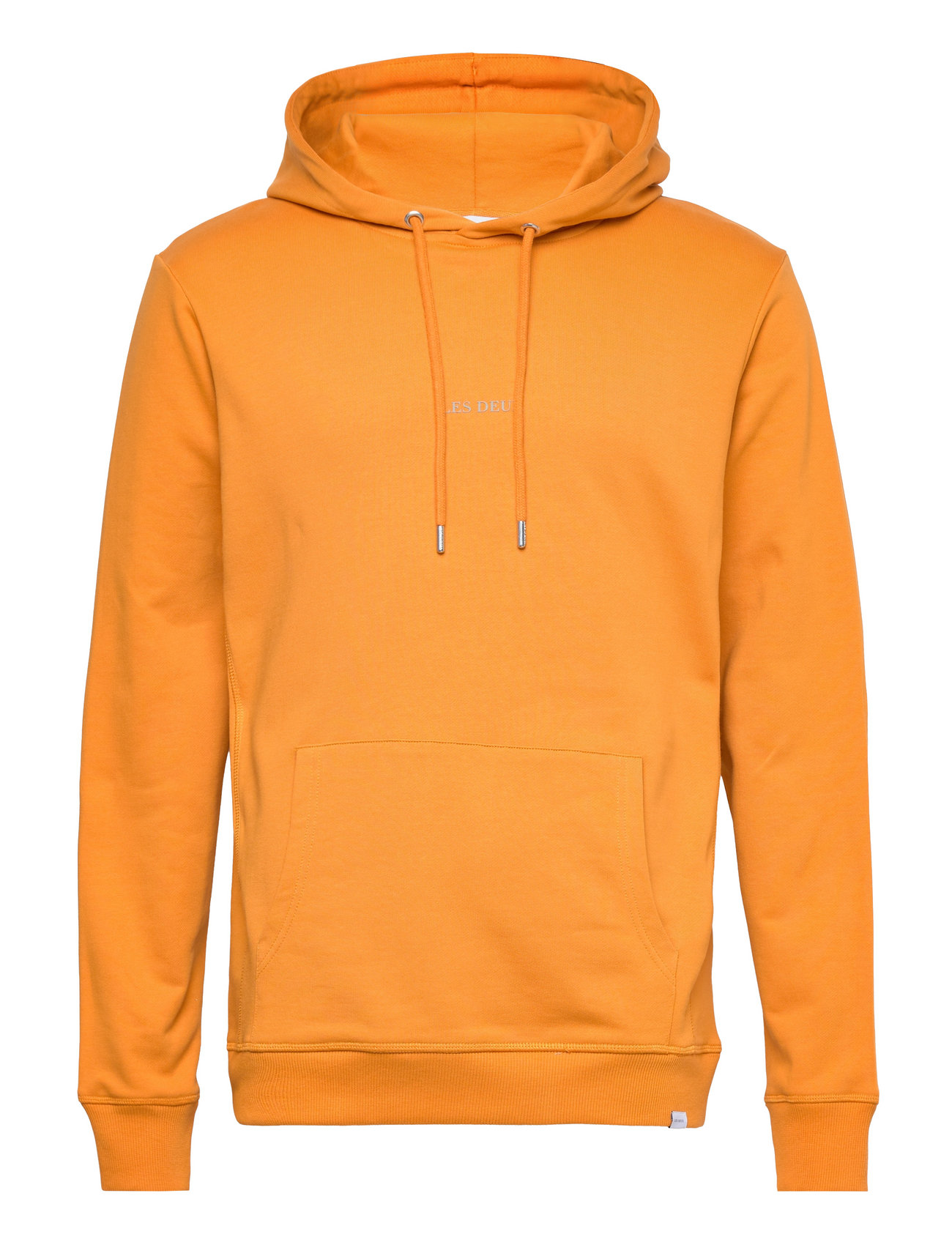 Lens Hoodie Tops Sweatshirts & Hoodies Hoodies Orange Les Deux