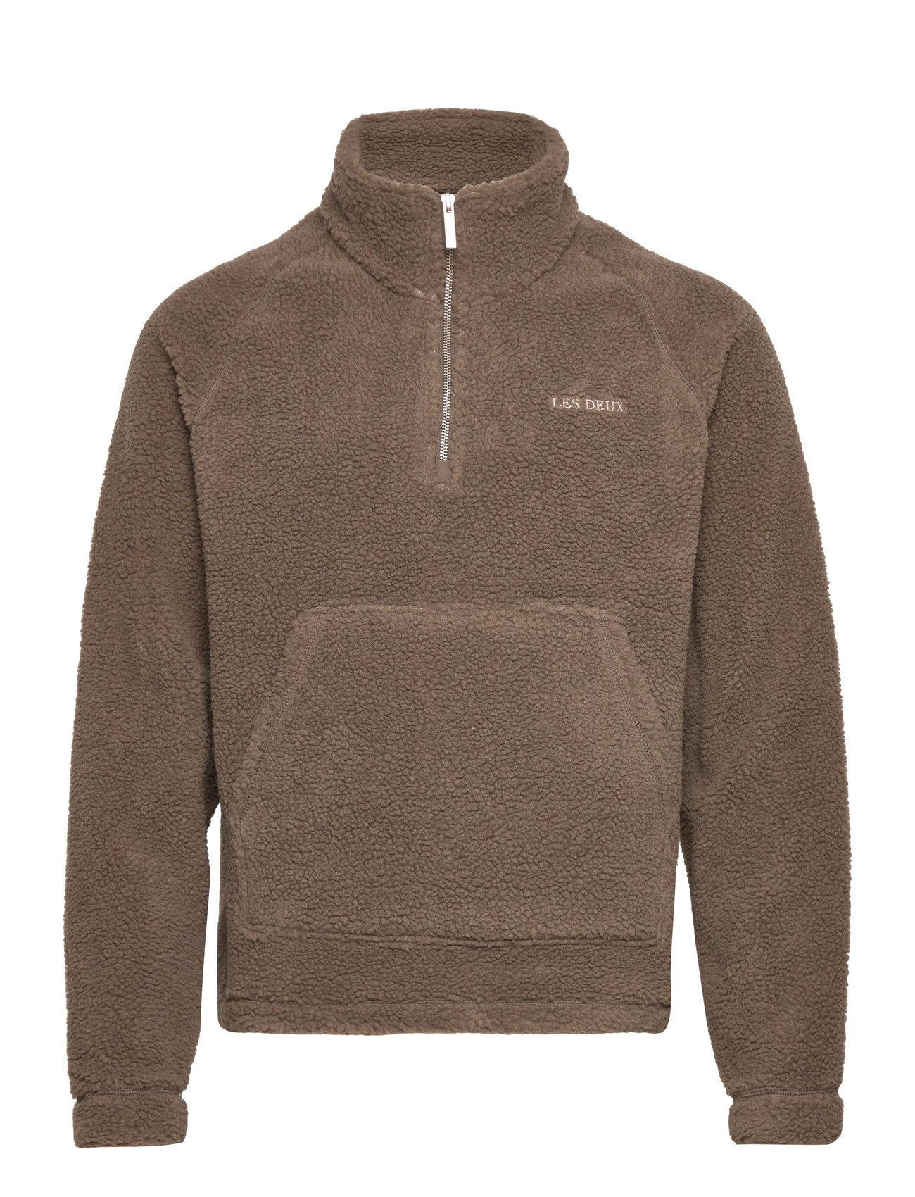 Ren Half-Zip Jacket Brown Les Deux