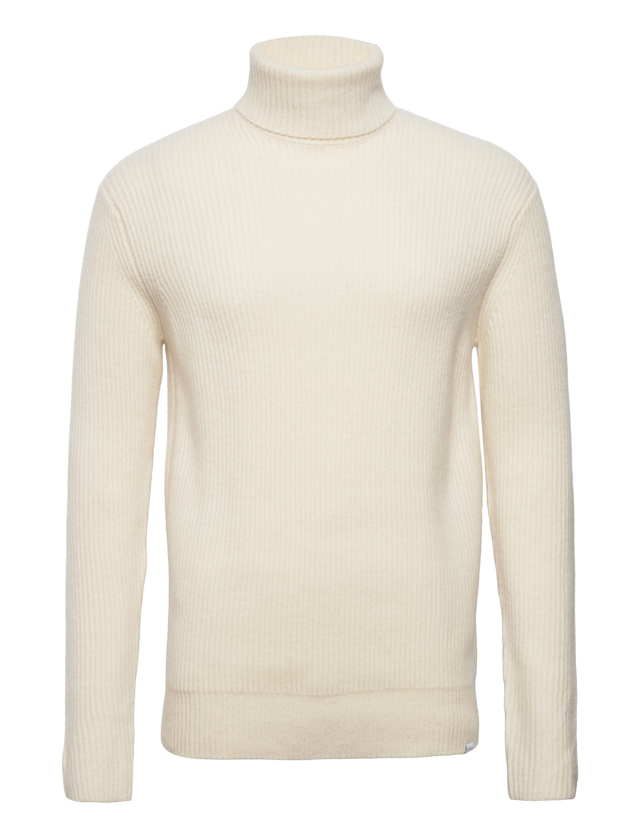 Les Deux Eddie Wool Rib Rollneck Knit Kräm