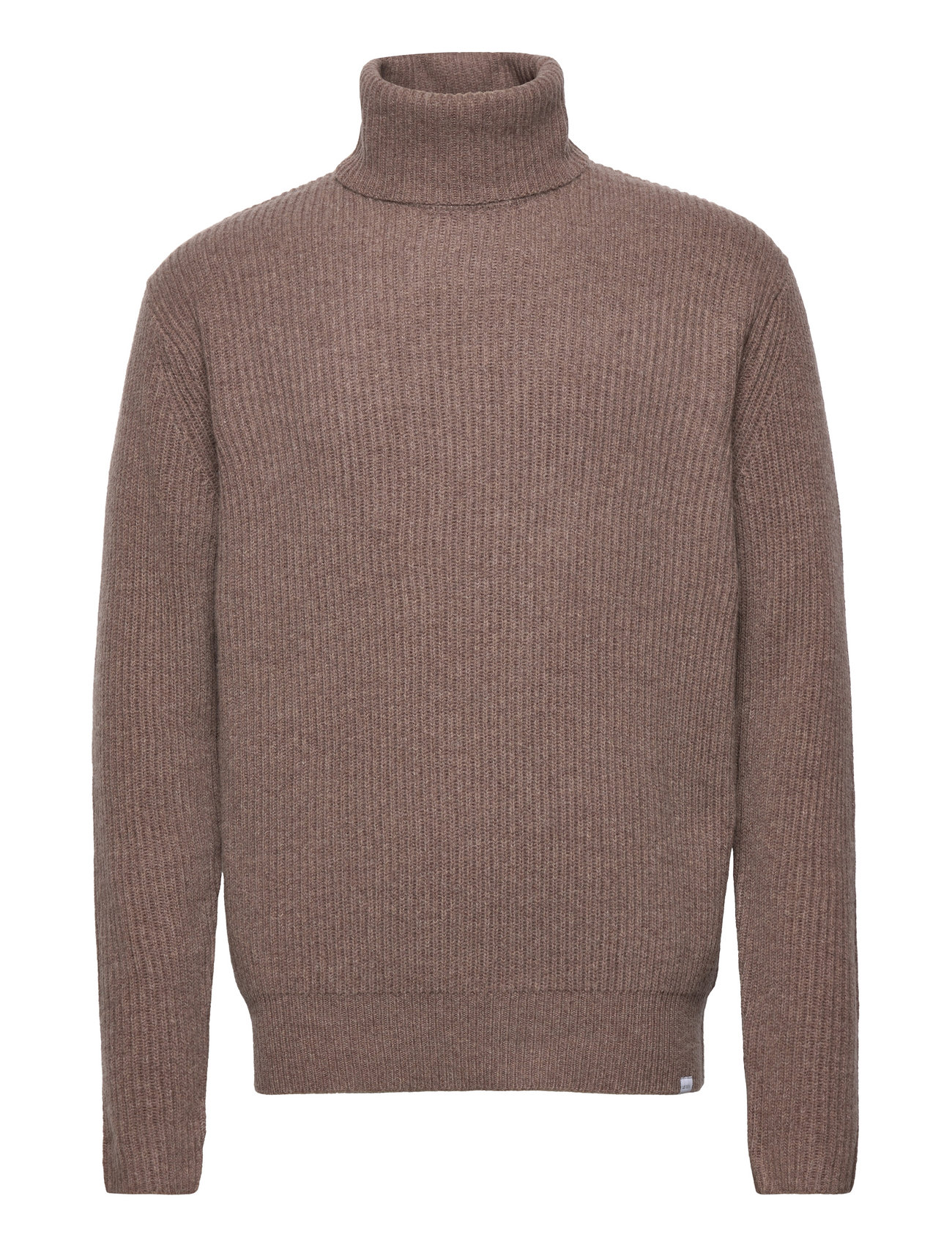 Les Deux Eddie Wool Rib Rollneck Knit Beige