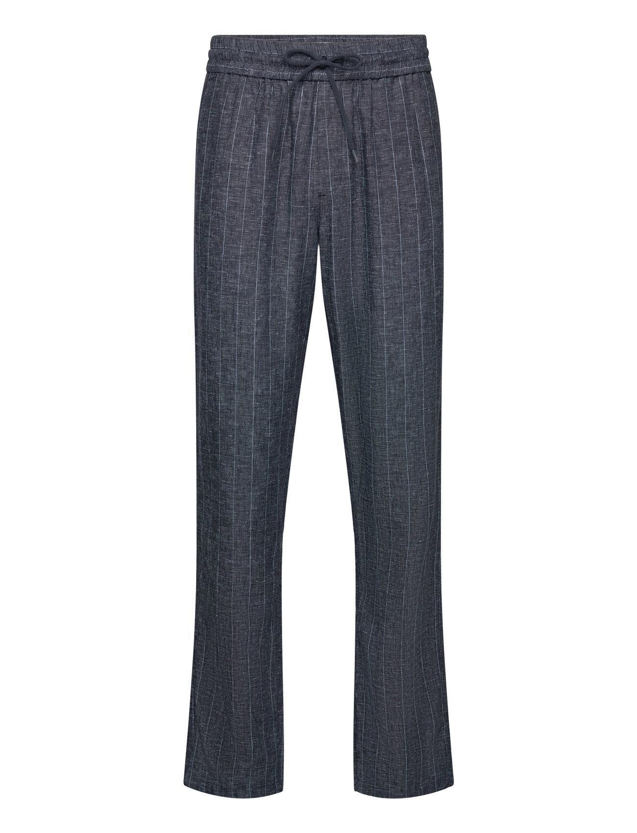 Patrick Linen Pants Navy Les Deux