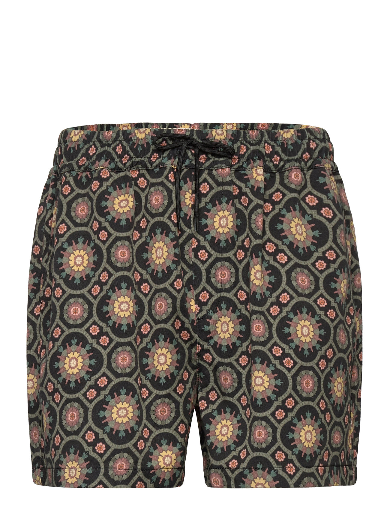 Tapestry Shorts Bottoms Shorts Casual Multi/patterned Les Deux