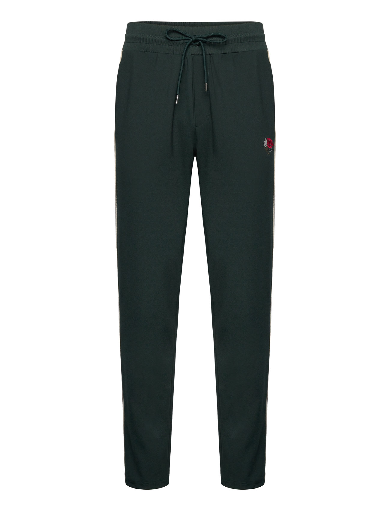 Sterling Track Pants 2.0 Bottoms Sweatpants Green Les Deux