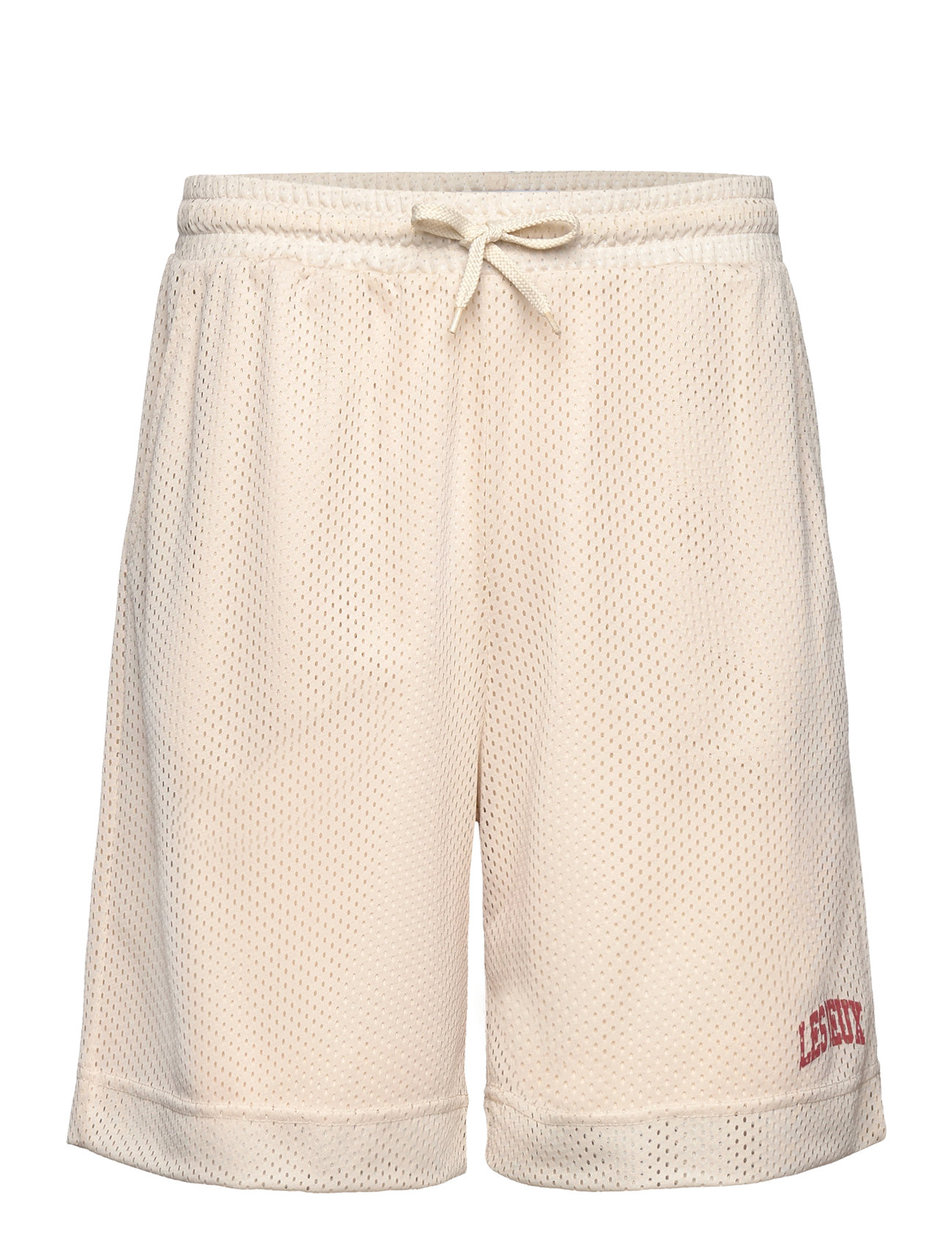 Blake Mesh Shorts Bottoms Shorts Casual Cream Les Deux