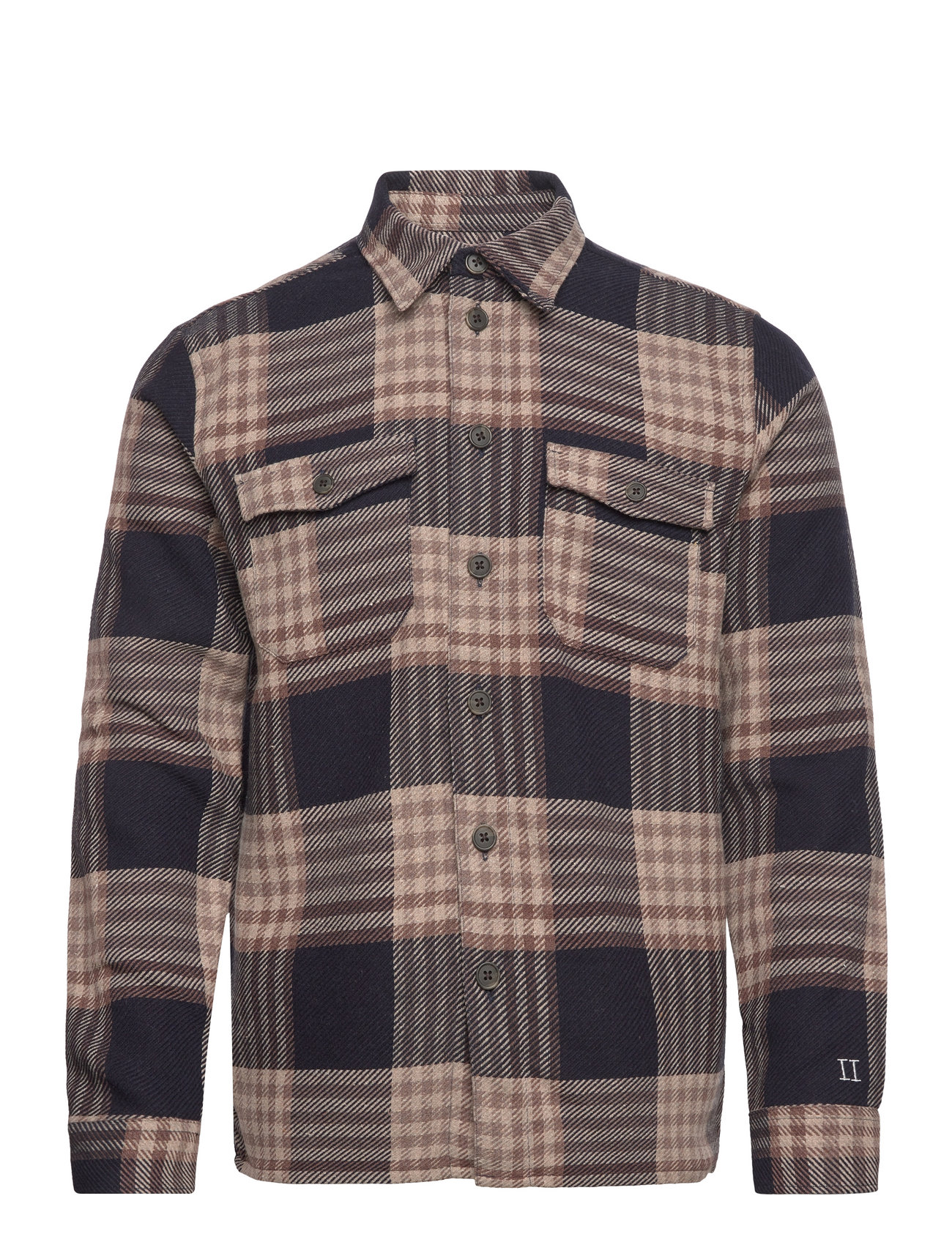 Jesse Check Hybrid Shirt 2.0 Patterned Les Deux