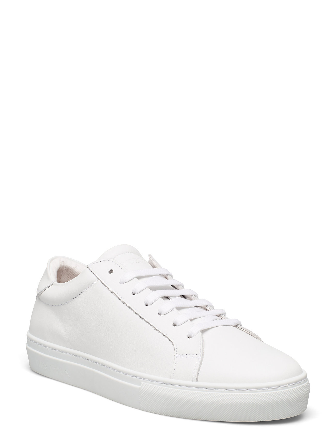 Theodor Leather Sneaker Low-top Sneakers White Les Deux