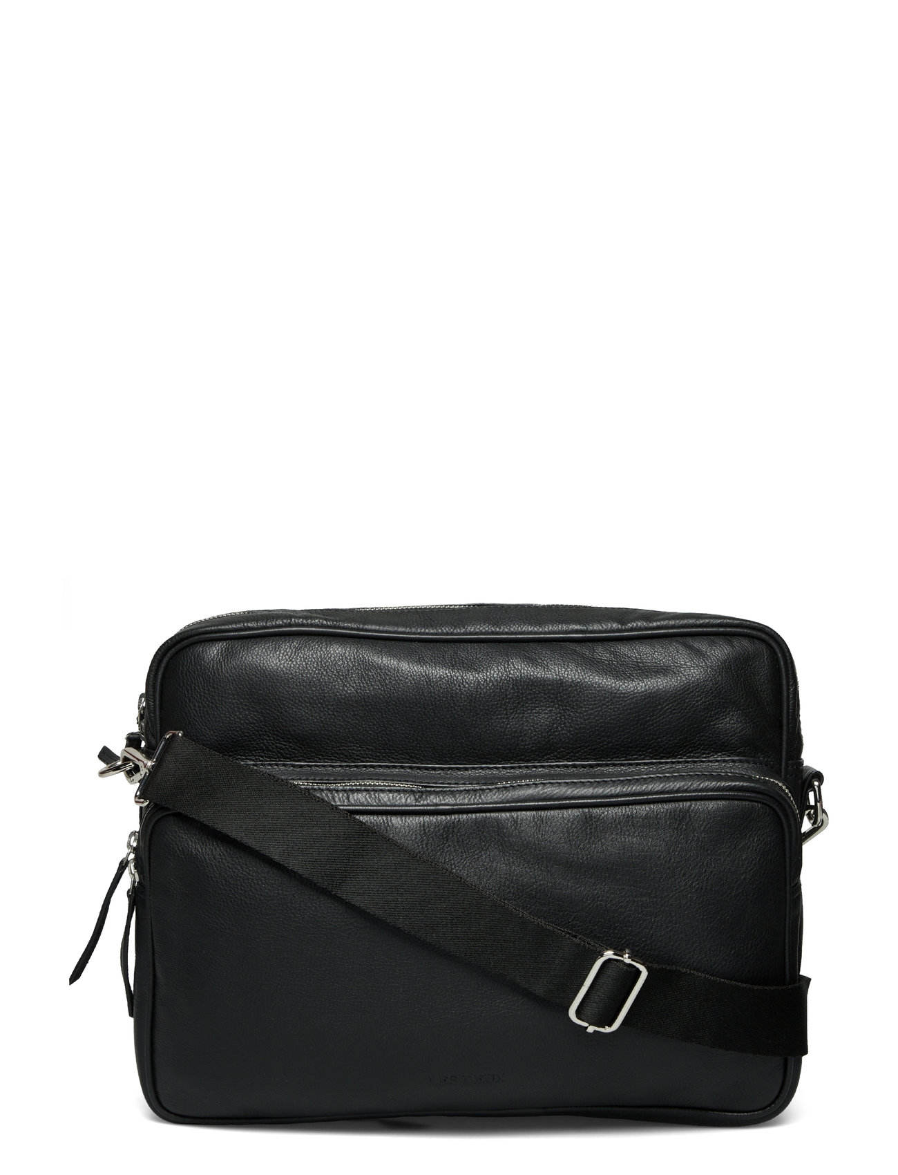 Leather Messenger Bag Skuldertaske Taske Black Les Deux