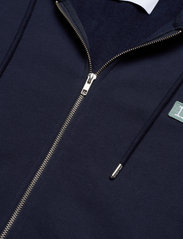 Les Deux - Piece Zipper Hoodie SMU - hoodies - dark navy/petrol blue-white - 3