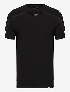 Les Deux Basic T-Shirt - 2-Pack - koszulki w multipaku - black