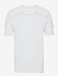 Les Deux Basic T-Shirt - 2-Pack - koszulki w multipaku - white