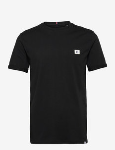 Piece T-Shirt SMU - basis-t-skjorter - black/off white-royal blue