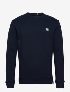 Piece Sweatshirt SMU - sweatshirts - dark navy/petrol blue-white