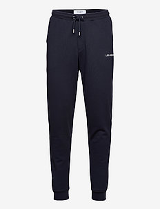 Lens Sweatpants - sweat pants - dark navy/white