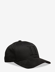 Baseball Cap Suede II - caps - black/black