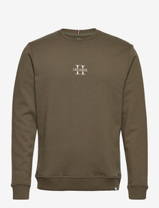 Les Deux II Sweatshirt - sweatshirts - olive night/light platinum