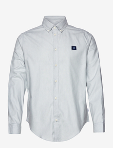 Piece Brushed Shirt - basic krekli - light blue melange/navy-sky blue