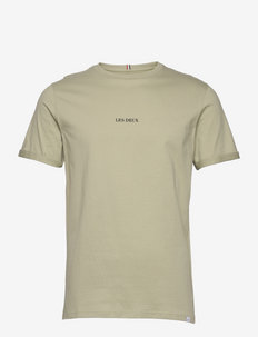 Lens T-Shirt - basis-t-skjorter - neutral green/black