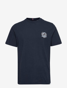 Depuis T-Shirt - ikdienas t-krekli - dark navy/china blue