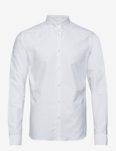 Christoph Oxford Shirt - basic-hemden - white