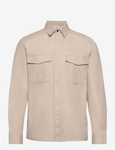 Laurel Twill Hybrid Shirt - basic skjorter - oyster gray