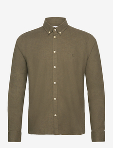 Desert Reg Shirt - basic skjortor - olive night mÉlange
