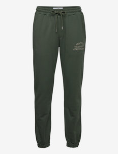 Courtside Sweatpants - vêtements - thyme green/oyster gray