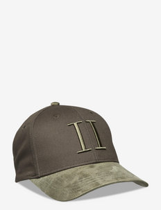 Baseball Cap Suede II - czapki - thyme green/lichen green