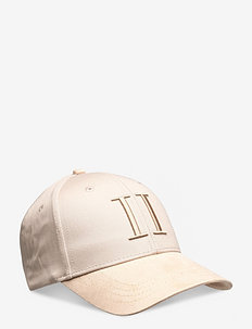 Baseball Cap Suede II - kasketter & caps - oyster gray/ivory
